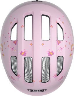 Cyklo přilba Smiley 3.0 rose princess, ABUS,dětská (růžová)