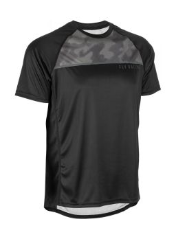 Cyklo dres SUPER D, FLY RACING - USA (černá/camo)