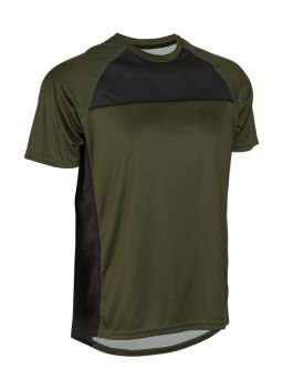 Cyklo dres SUPER D, FLY RACING - USA (černá/zelená)