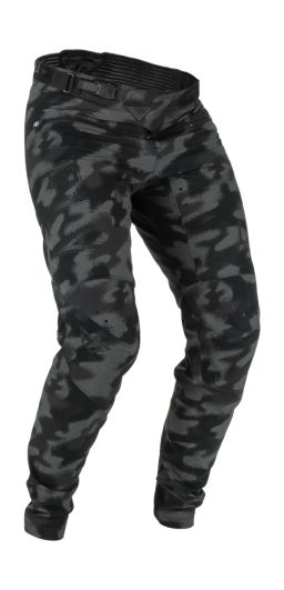 Cyklo kalhoty RADIUM, FLY RACING - USA (černá/šedá/camo)