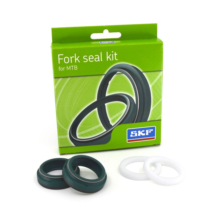Simeringy do přední vidlice (MANITOU 32 mm), SKF (zelené)