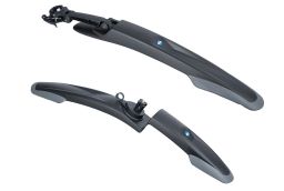 Sada plastových blatníků MUDSTOP MTB, OXFORD (černé/šedé)