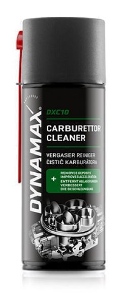 DYNAMAX DXC10 CARBURETTOR CLEANER, čistič karburátorov 400 ml