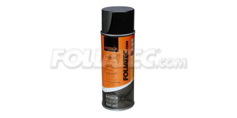 FOLIATEC  barva na interiér - černá lesklá 400 ml
