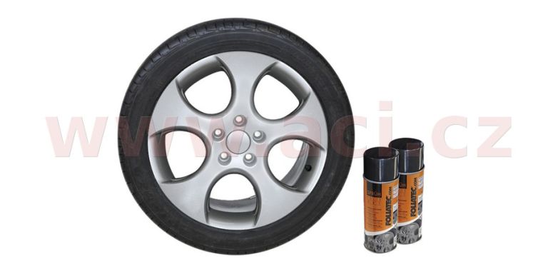 FOLIATEC fólia v spreji Strieborná METALICKÁ 800 ml