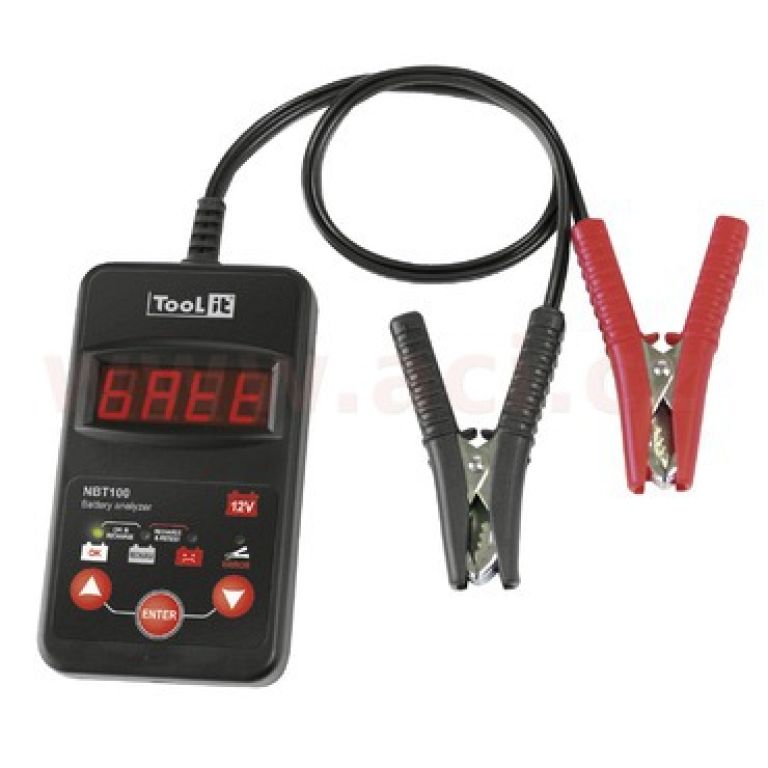 Tester baterií, napětí, 12 V, 20 - 150 Ah, NBT100