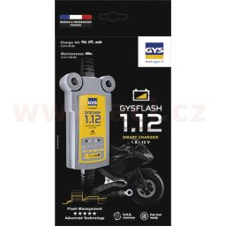 Nabíječka GYSFLASH 1.12 s funkcí CAN-BUS 12 V, 1 A, 32 Ah