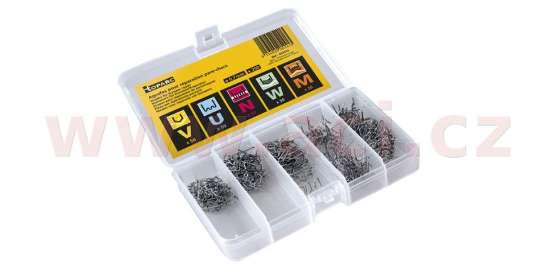 Sada sponek na svařování plastů (250 ks)