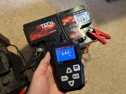 Tester baterií, napětí, proud, dobíjení, 12 V, 7 - 240 Ah, GYS DBT 410 - START/STOP