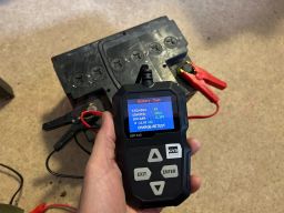 Tester baterií, napětí, proud, dobíjení, 12 V, 7 - 240 Ah, GYS DBT 410 - START/STOP