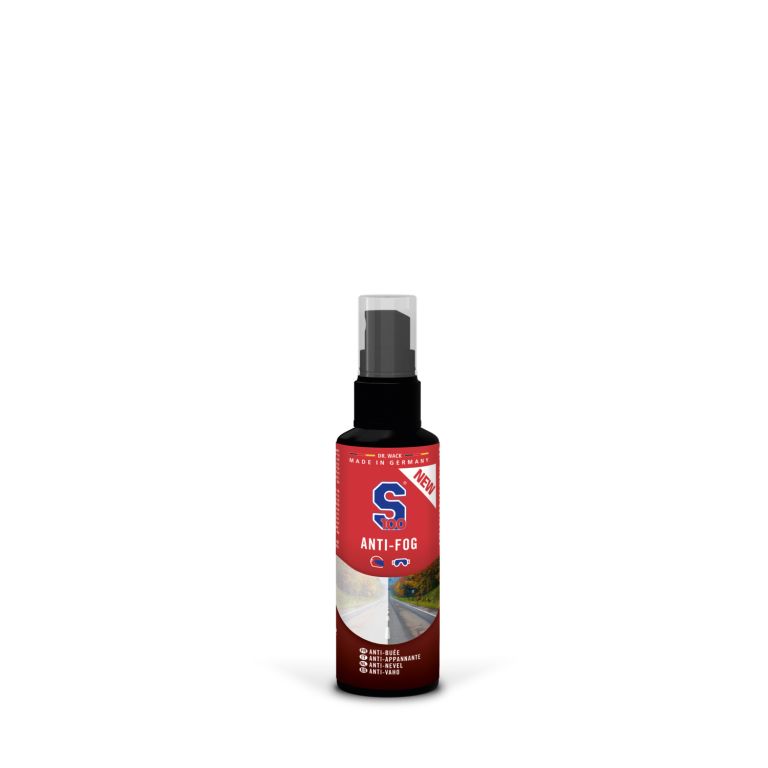 S100 Anti-Fog včetně utěrky z mikrovlákna 100 ml