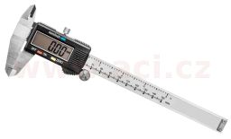 Digitální posuvné měřidlo 150 mm, přesnost 0,01 mm, kovové tělo