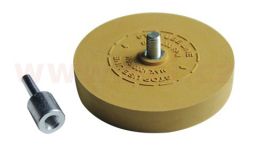 Gumový kotouč na odstranění folií, samolepek, zbytků lepidel,  průměr 85 mm KUNZER