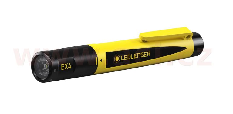 LED LENSER EX4 - atexová ruční svítilna, dosvit 35 m, záruka 7 let