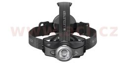 LED LENSER MH11 - outdoorová dobíjecí čelovka černo-šedá, dosvit 320 m, záruka 7 let