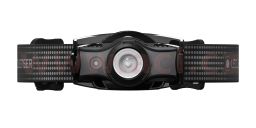 LED LENSER MH5 - outdoorová dobíjecí čelovka černo-šedá, dosvit 180 m, záruka 7 let