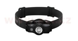 LED LENSER MH4 - outdoorová dobíjecí čelovka černo-černá, dosvit 180 m, záruka 7 let