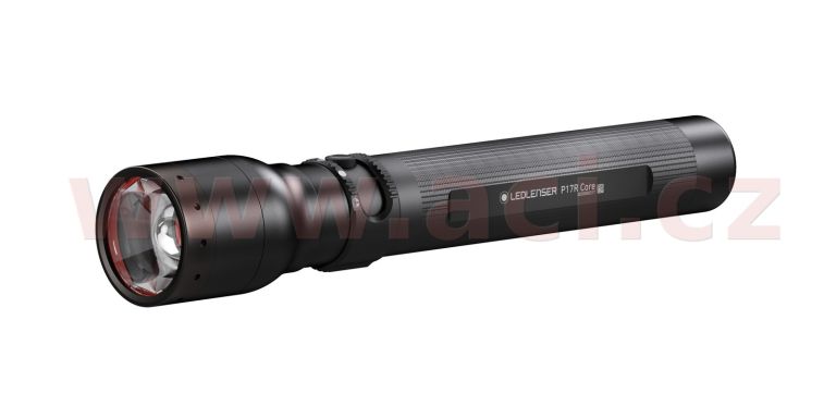 LED LENSER P17R CORE - robustní ruční svítilna, dobíjecí, dosvit 560 m, záruka 7 let