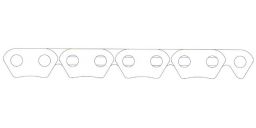 Rozvodový reťaz 82RH2005, MORSE (104 článkov vrátane spojky)