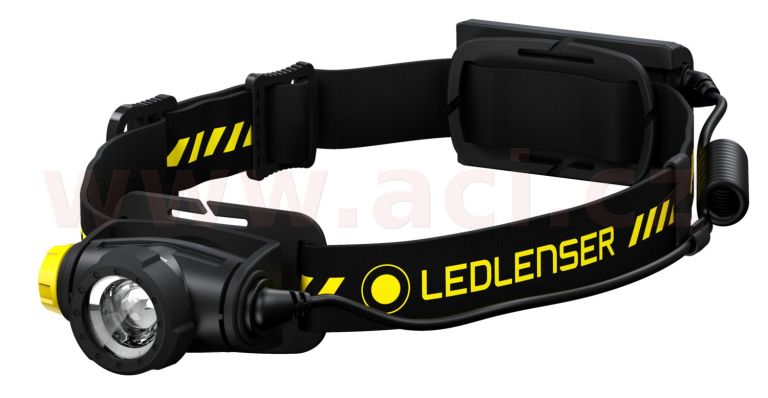 LED LENSER H5R WORK - dobíjecí čelovka pracovní, dosvit 200 m, záruka 7 let