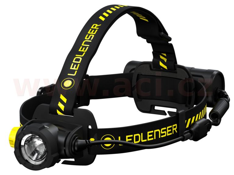 LED LENSER H7R WORK - dobíjecí čelovka pracovní, dosvit 250 m, záruka 7 let