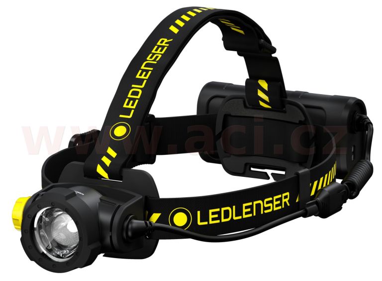 LED LENSER H15R WORK - dobíjecí čelovka pracovní, dosvit 250 m, záruka 7 let