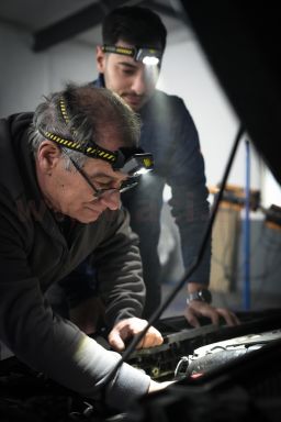 LED LENSER HF4R WORK - dobíjecí čelovka pracovní, dosvit 130 m, záruka 7 let