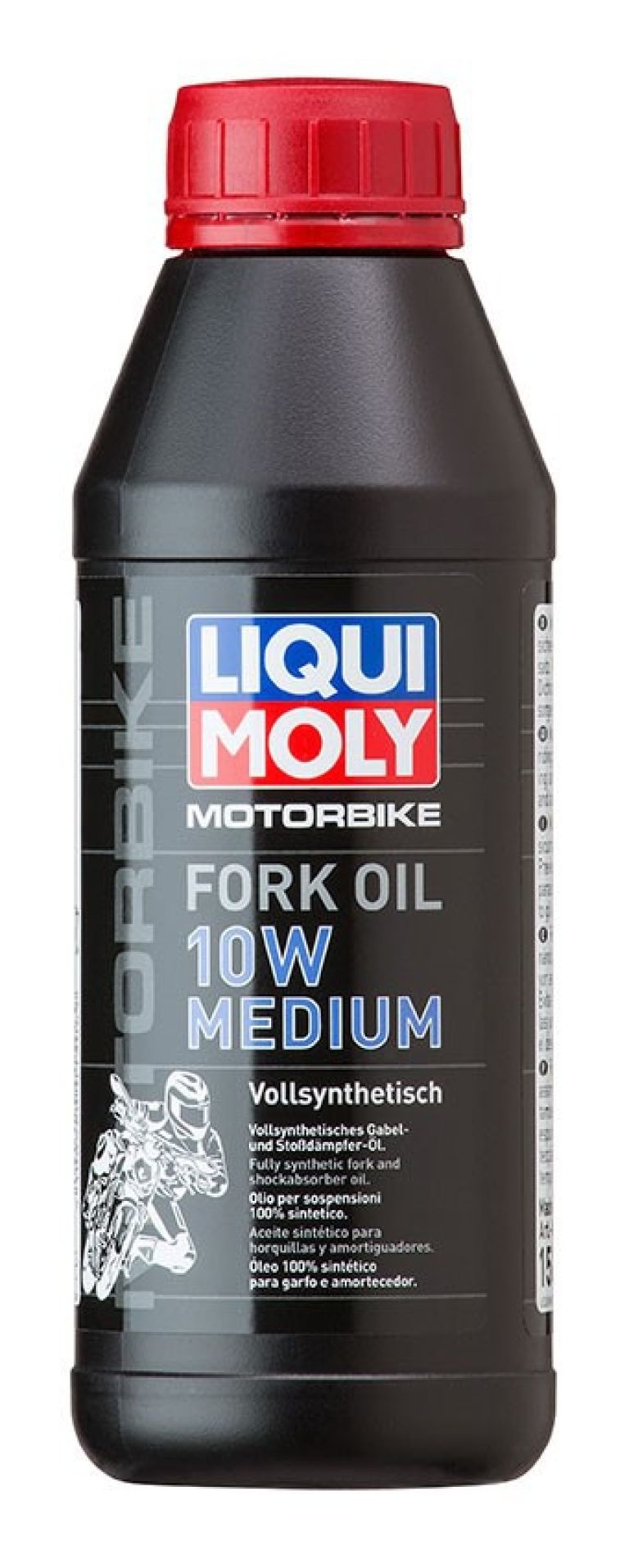 LIQUI MOLY Motorbike Fork Oil 10w Medium - olej do tlmičov pre motocykle - stredná 500 ml