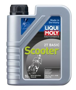 LIQUI MOLY Motorbike 2T Basic Scooter, minerálny motorový 2T olej 1 l