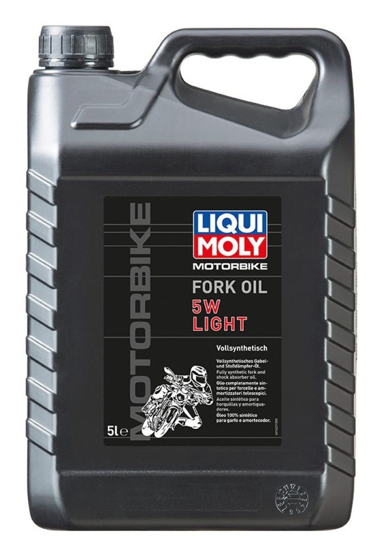 LIQUI MOLY Motorbike Fork Oil 5w Light - olej do tlmičov pre motocykle - ľahký 5 l
