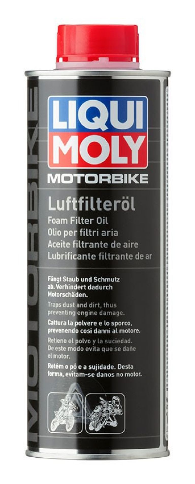 LIQUI MOLY olej na vzduchové filtre motocyklov 500 ml
