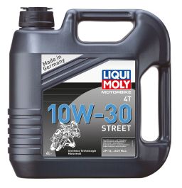 LIQUI MOLY Motorbike 4T 10W30 Street, polosyntetický motorový olej 4 l
