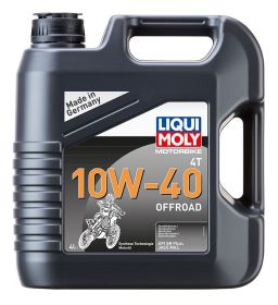 LIQUI MOLY Motorbike 4T 10W40 Offroad, syntetický motorový olej 4 l