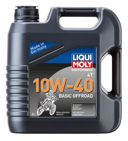 LIQUI MOLY Motorbike 4T 10W40 Basic Offroad, minerálny motorový olej olej 4 l