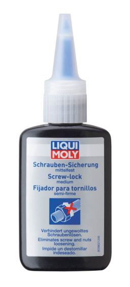 LIQUI MOLY zabezpečenie skrutiek (stredná pevnosť) 50 g