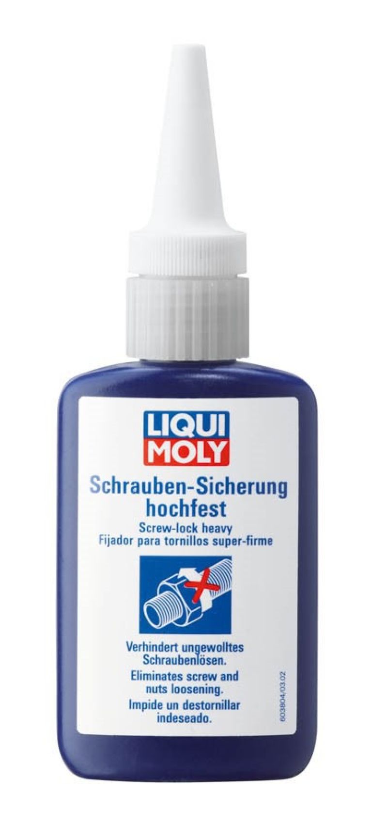 LIQUI MOLY zabezpečenie skrutiek (vysoká pevnosť) 50 g