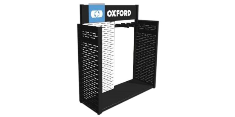 Stojan na zámky/příslušenství/oblečení jednostranný radu Premium Advanced, OXFORD (ŠxVxHL = 1240x1270x460 mm)