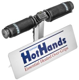 Prezentačné stojan / demo jednotka pre vyhrievané návleky HotHands, OXFORD