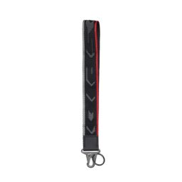 Kľúčenka KEY HOLDER SHORT, SPIDI (černá/šedá)