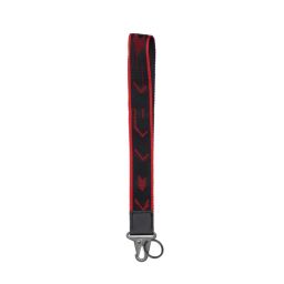 Kľúčenka KEY HOLDER SHORT, SPIDI (černá/červená)