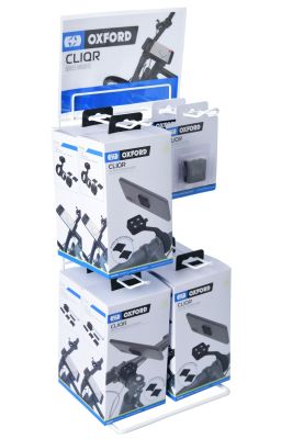 Prezentačné stojan drôtový pre sortiment CLIQR, OXFORD (vhodný pre umiestnenie na prodejní pult)