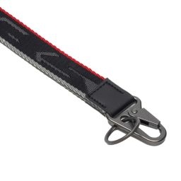 Kľúčenka KEY HOLDER LONG, SPIDI (černá/šedá)
