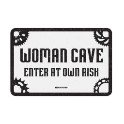 Plechová ceduľa WOMAN CAVE, OXFORD
