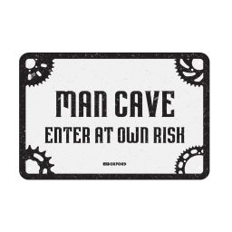 Plechová ceduľa MAN CAVE, OXFORD