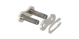 Spojka reťazu 428HDR, JT CHAINS (farba strieborno-čierna, rozpojovacie, typ SPRING)