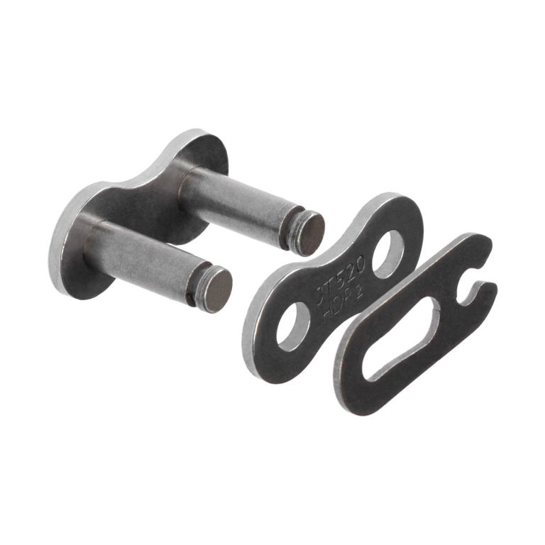 Spojka reťazu 520HDR2, JT CHAINS (farba čierna, rozpojovacie, typ SPRING)