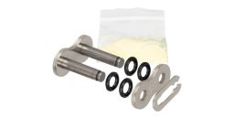 Spojka reťazu 428X1R, JT CHAINS (farba strieborná, rozpojovacie, typ SPRING)