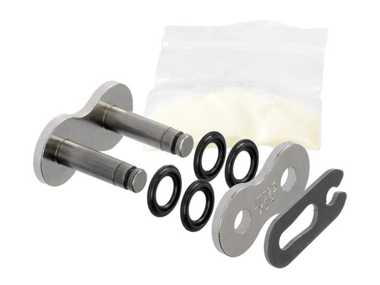 Spojka reťazu 525X1R3, JT CHAINS (farba strieborná, rozpojovacie, typ SPRING)