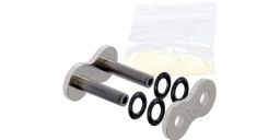 Spojka reťazu 530X1R, JT CHAINS (farba strieborná, nitovacie, typ RIVET)