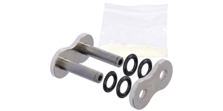 Spojka reťazu 530Z3, JT CHAINS (farba strieborná, nitovacie, typ RIVET)